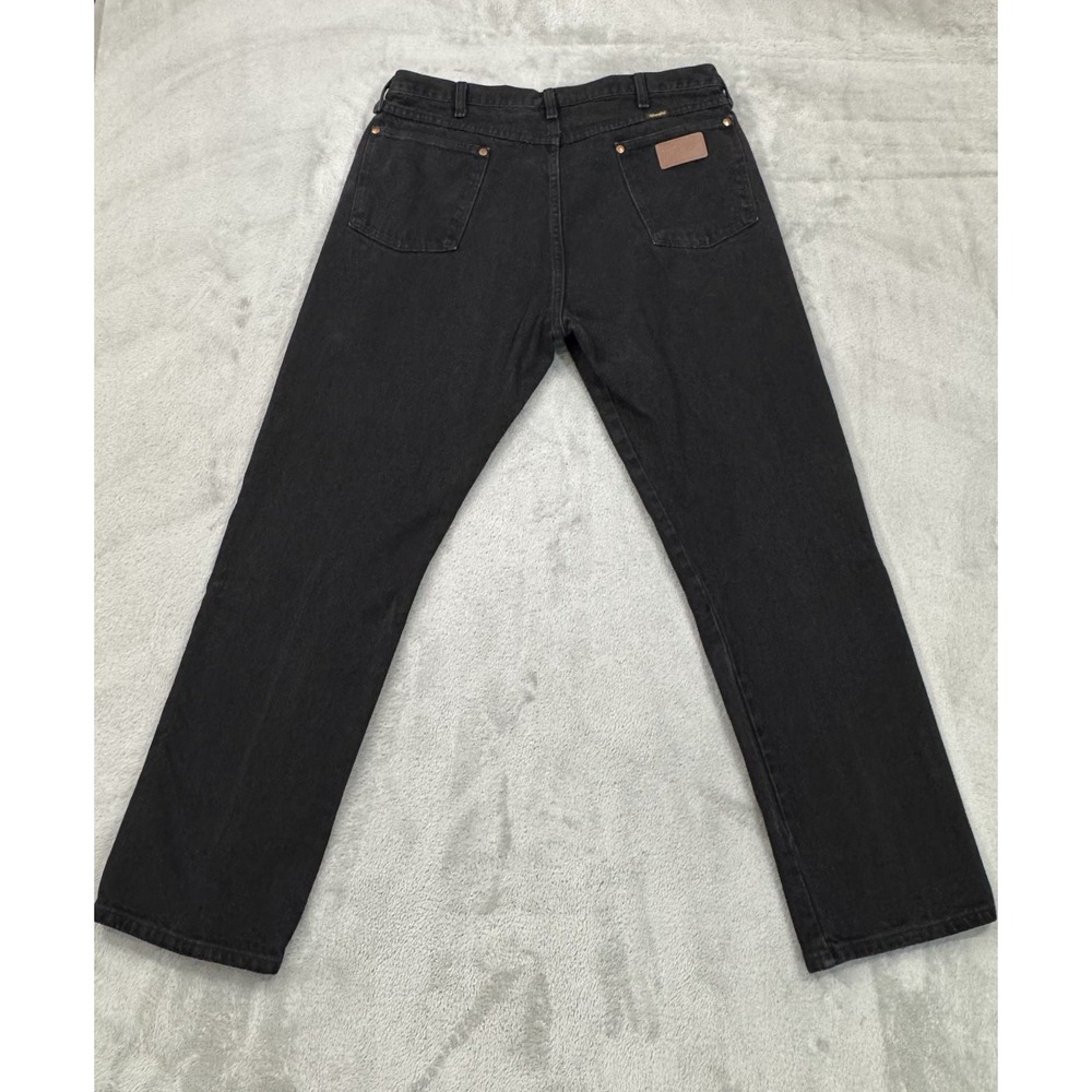 Vintage Wrangler Jeans Mens 38x32 13MWZWK Made In USA 90s Denim Western Straight